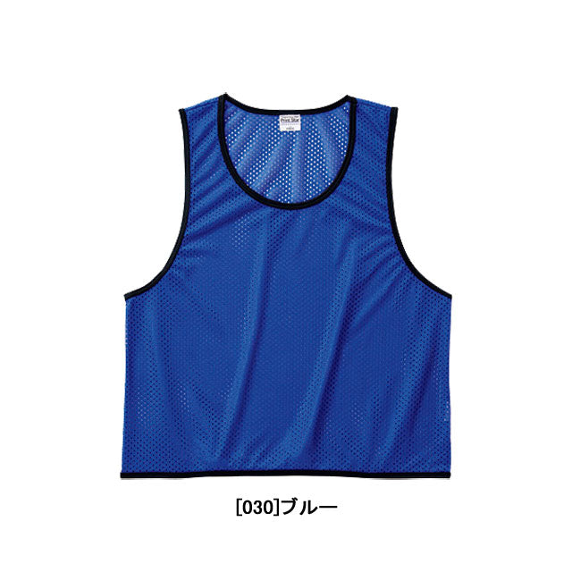 【ネコポス対応可】トムスTOMSジュニア用メッシュビブス00007-BBSサッカーフットサル単品子供用番号なし