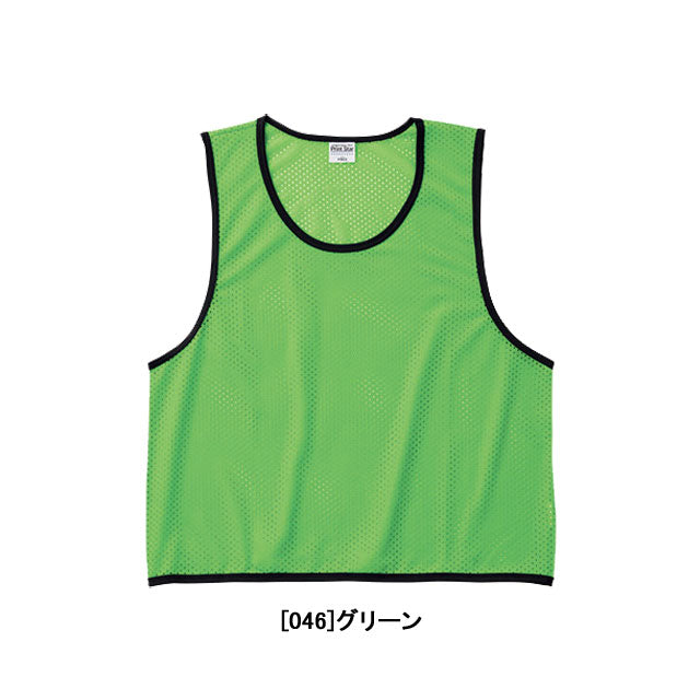 【ネコポス対応可】トムスTOMSジュニア用メッシュビブス00007-BBSサッカーフットサル単品子供用番号なし