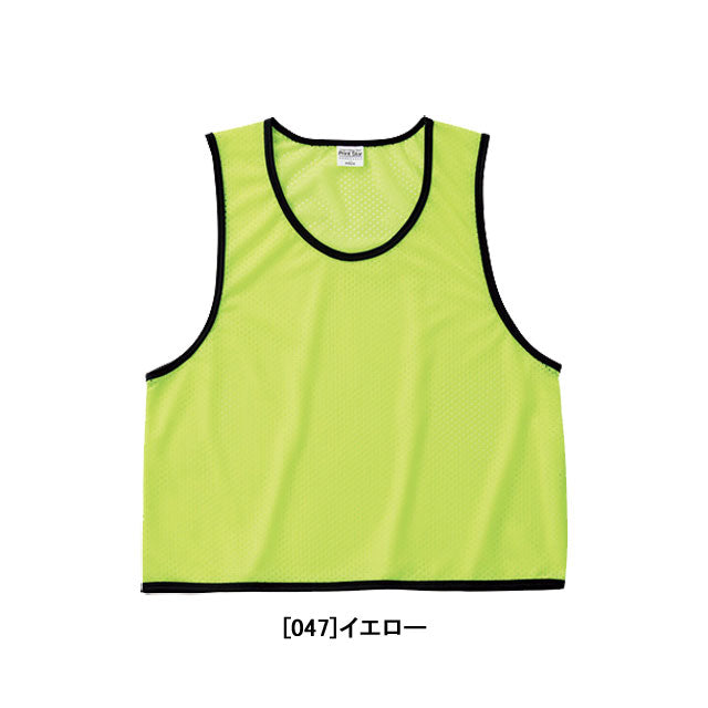 【ネコポス対応可】トムスTOMSジュニア用メッシュビブス00007-BBSサッカーフットサル単品子供用番号なし