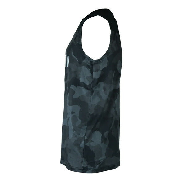 【ネコポス送料無料】アクティブームActiveMノースリーブシャツカモ柄017メンズインナーアンダーシャツスポーツランニング