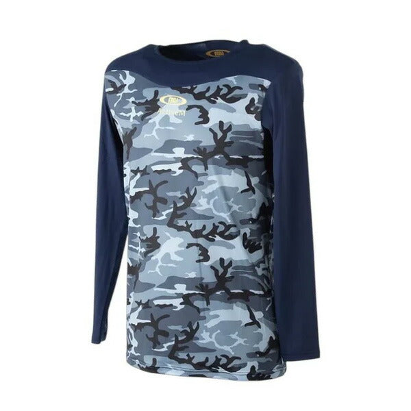 【ネコポス送料無料】アクティブームActiveM長袖インナーシャツコンフォートインナー02カモ柄丸首長袖中学高校部活大学