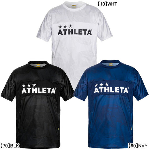 【ネコポス送料無料】アスレタATHLETAプラクティスシャツ02343サッカーフットサルプラシャツTシャツ半袖練習着メンズ