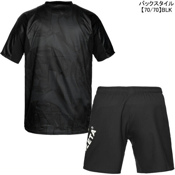 【上下セット】アスレタATHLETAジュニアプラ上下02343J-18018Jサッカーフットサルプラシャツプラパン練習着子供用