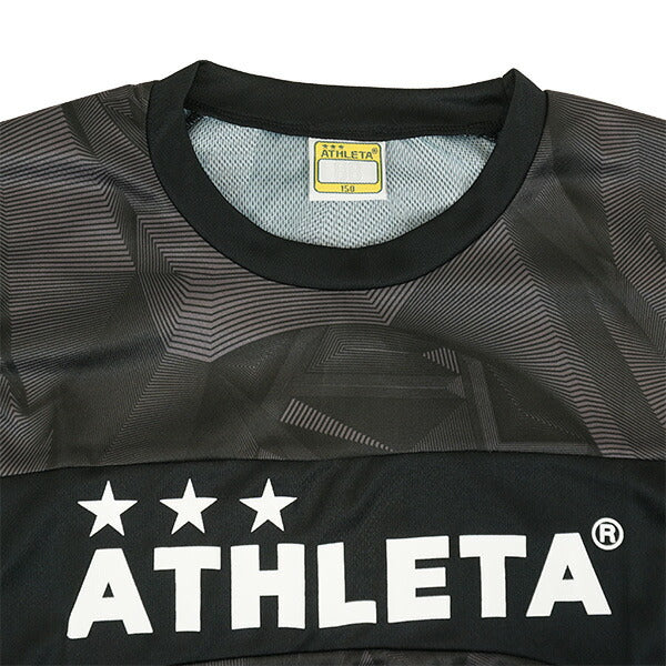 【上下セット】アスレタATHLETAジュニアプラ上下02343J-18018Jサッカーフットサルプラシャツプラパン練習着子供用