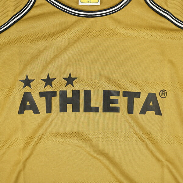 【ネコポス送料無料】アスレタATHLETAジュニアプラクティスシャツ2S02366Jサッカーフットサルプラシャツ半袖練習着ボーダー子供用