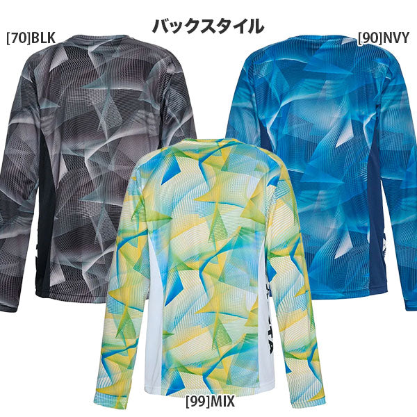 【ネコポス送料無料】アスレタATHLETAジュニアグラフィックロンT02371Jサッカーフットサル長袖プラクティスシャツ子供用