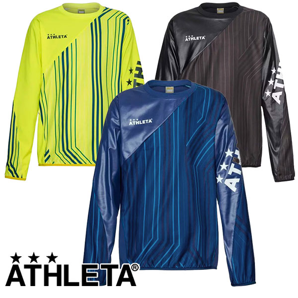 【ネコポス送料無料】アスレタATHLETAジュニアグラフィックピステシャツ02372Jサッカーフットサルトレーニングトッププルオーバー子供用