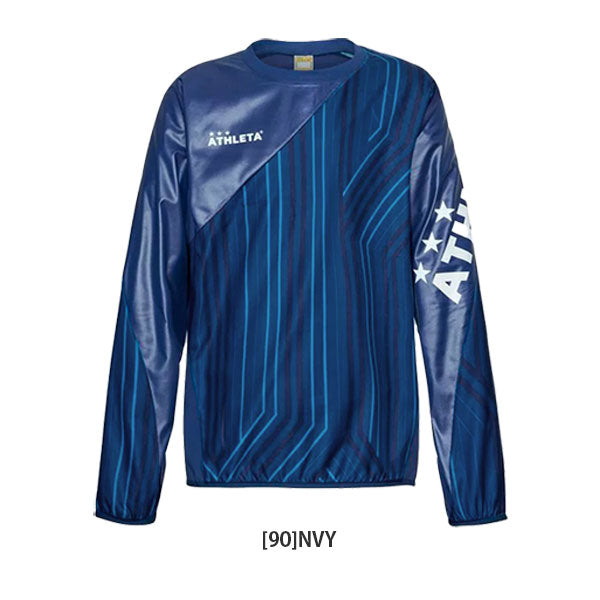 【ショップ限定エントリーでさらに+9倍】アスレタATHLETAグラフィックピステシャツ02372サッカーフットサルトレーニングトッププルオーバークルーネックメンズ
