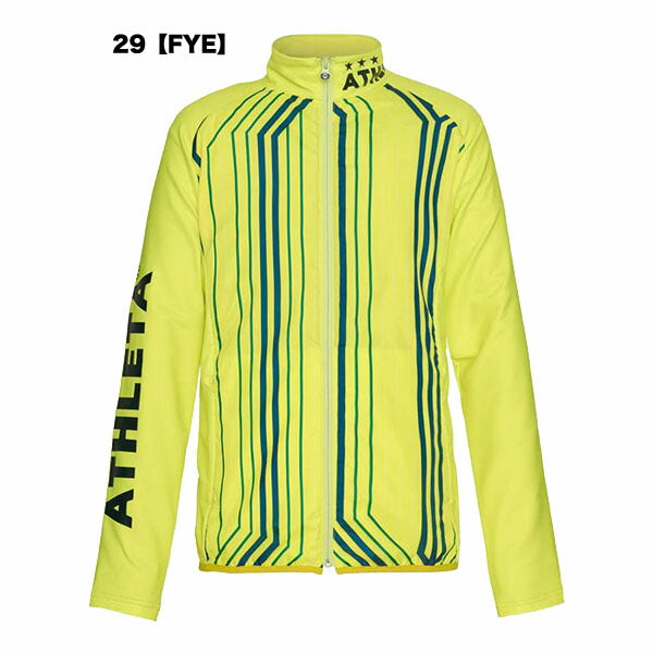アスレタATHLETA中綿ミドルジャケットサッカーフットサルトレーニングトップジャケットフルジップ中綿メンズ02374