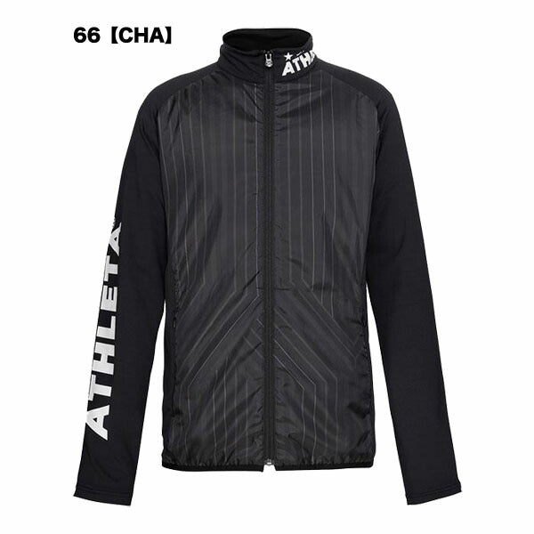 アスレタATHLETA中綿ミドルジャケットサッカーフットサルトレーニングトップジャケットフルジップ中綿メンズ02374