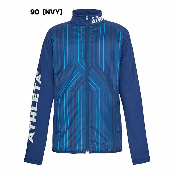 アスレタATHLETA中綿ミドルジャケットサッカーフットサルトレーニングトップジャケットフルジップ中綿メンズ02374