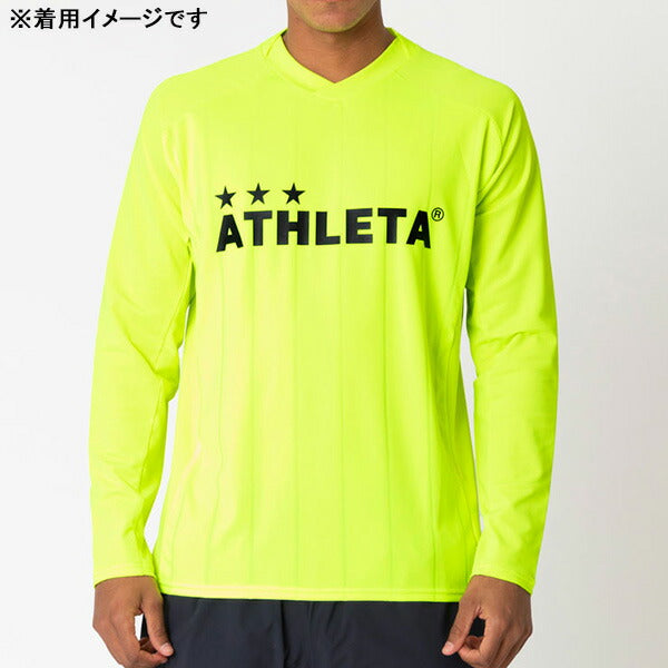 【ネコポス送料無料】アスレタATHLETAプラクティスシャツ02394サッカーフットサルプラシャツ長袖練習着メンズ