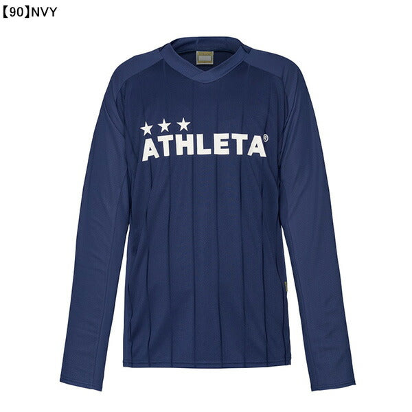 【ネコポス送料無料】アスレタATHLETAプラクティスシャツ02394サッカーフットサルプラシャツ長袖練習着メンズ