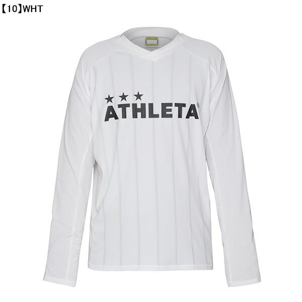 【ネコポス送料無料】アスレタATHLETAジュニアプラクティスシャツ02394Jサッカーフットサルプラシャツ長袖練習着子供用
