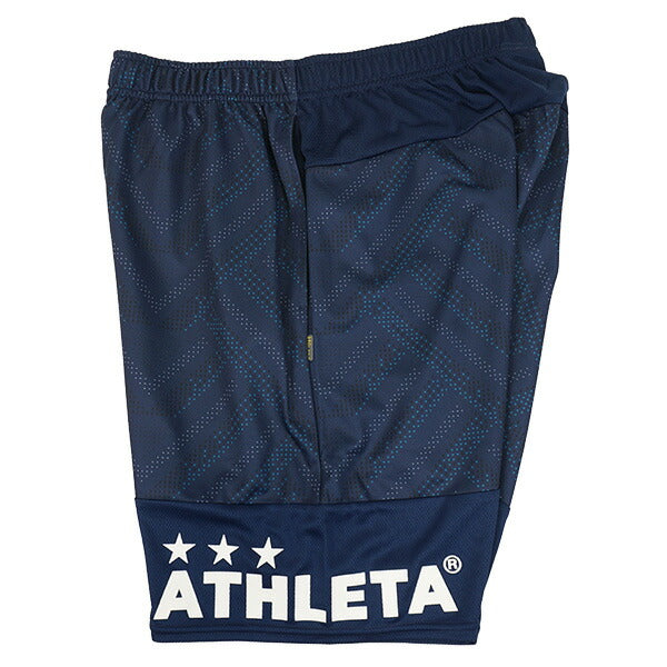 【ネコポス対応可】アスレタATHLETAグラフィックプラクティスパンツ02407サッカーフットサルプラパンハーフパンツ練習着メンズ
