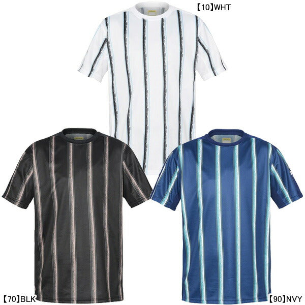 【ショップ限定エントリーでさらに+9倍】【ネコポス送料無料】アスレタATHLETAジュニアストライププラシャツ02408JサッカーフットサルプラシャツTシャツ半袖練習着子供用