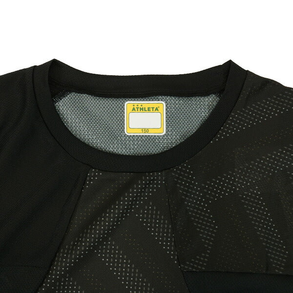 【ネコポス送料無料】アスレタATHLETAジュニアグラフィックプラシャツ02409Jサッカーフットサルプラクティスシャツ練習着長袖子供用