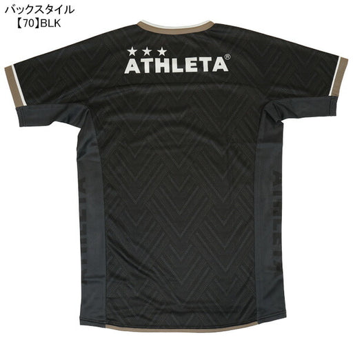 【ショップ限定エントリーでさらに+9倍】【ネコポス送料無料】アスレタATHLETAグラフィックプラシャツ02417サッカーフットサルプラクティスシャツ半袖メンズ