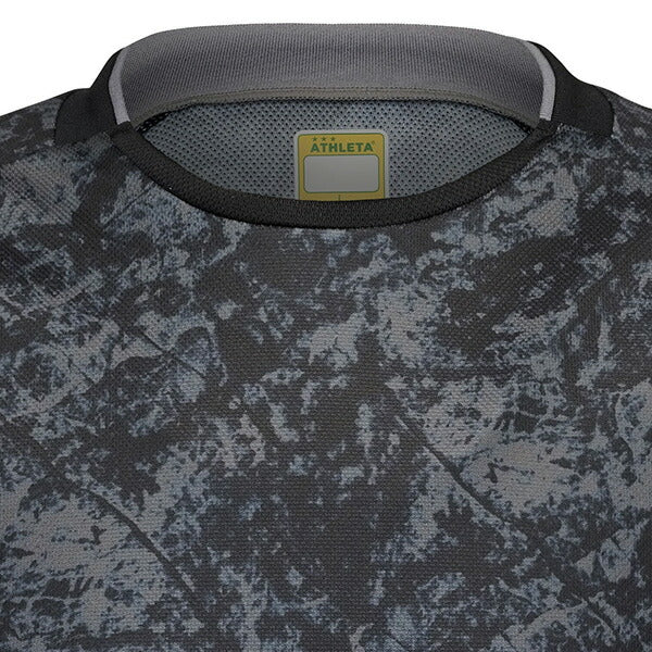 【ショップ限定エントリーでさらに+9倍】【ネコポス送料無料】アスレタATHLETAグラフィックプラクティスシャツ02423サッカーフットサルプラシャツ半袖練習着メンズ