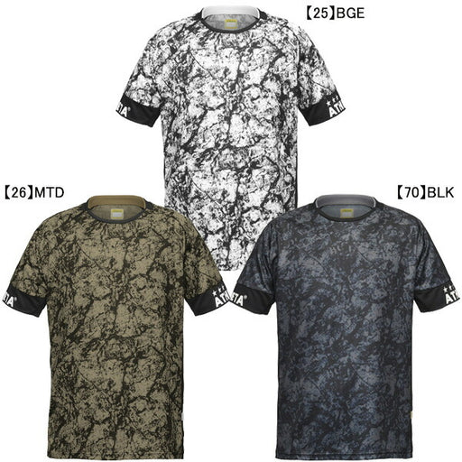 【ショップ限定エントリーでさらに+9倍】【ネコポス送料無料】アスレタATHLETAグラフィックプラクティスシャツ02423サッカーフットサルプラシャツ半袖練習着メンズ