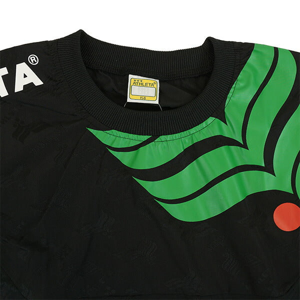 【上下セット】アスレタATHLETAジュニアカフェブラピステ上下02425J-02426Jサッカーフットサルトレーニングトップパンツ練習着子供用