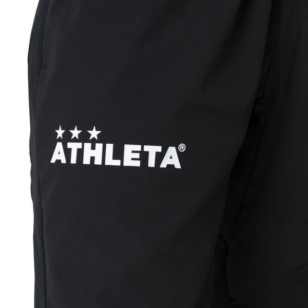 【上下セット】アスレタATHLETA裏地付きストレッチウィンドジャケットパンツ25f上下02434-02435サッカーフットサルブレーカーメンズ