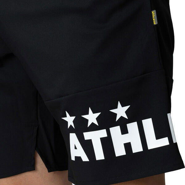 【ネコポス送料無料】アスレタATHLETAポケ付きプラクティスパンツ26s02437サッカーフットサルプラパンハーフパンツ練習着メンズ