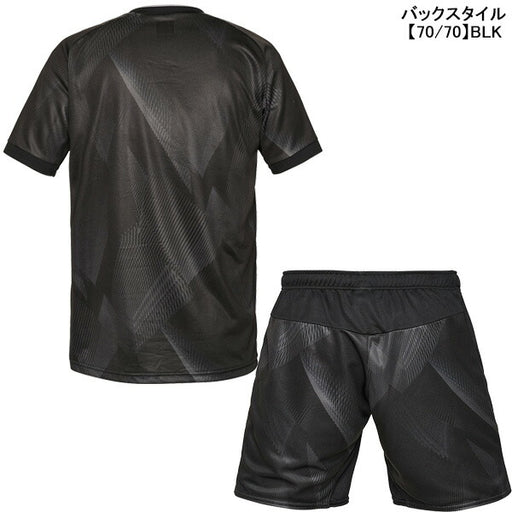 【上下セット】アスレタATHLETAグラフィックプラクティスシャツパンツ26s02438-02439サッカーフットサルプラシャツプラパン練習着メンズ