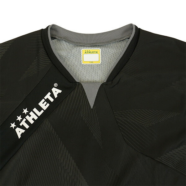 【上下セット】アスレタATHLETAジュニアJrグラフィックプラクティスシャツパンツ26s上下02438J-02437Jサッカーフットサル練習着子供用