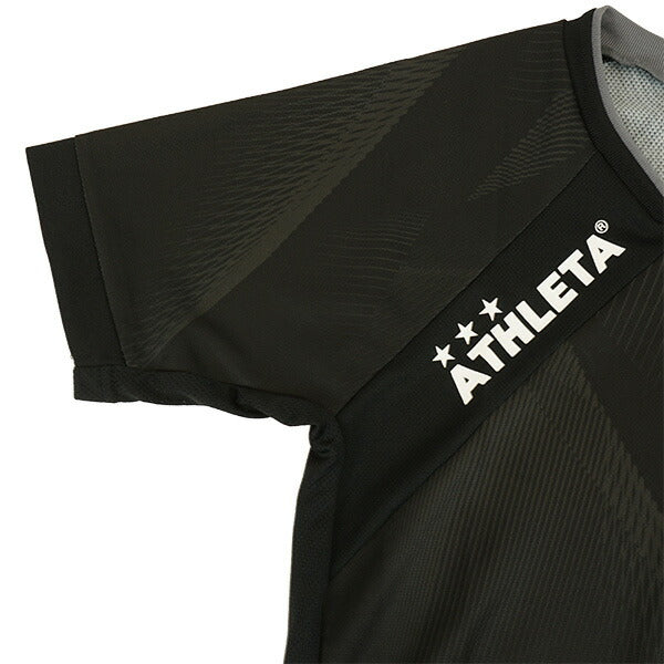 【ネコポス送料無料】アスレタATHLETAジュニアJrグラフィックプラクティスシャツ26s02438Jサッカーフットサルプラシャツ半袖練習着子供用