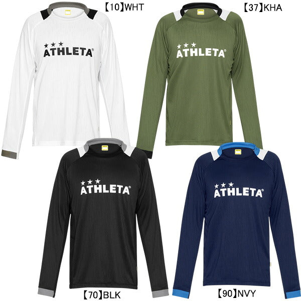 【ネコポス送料無料】アスレタATHLETAプラクティスLSシャツ02444サッカーフットサルプラシャツ長袖メンズ