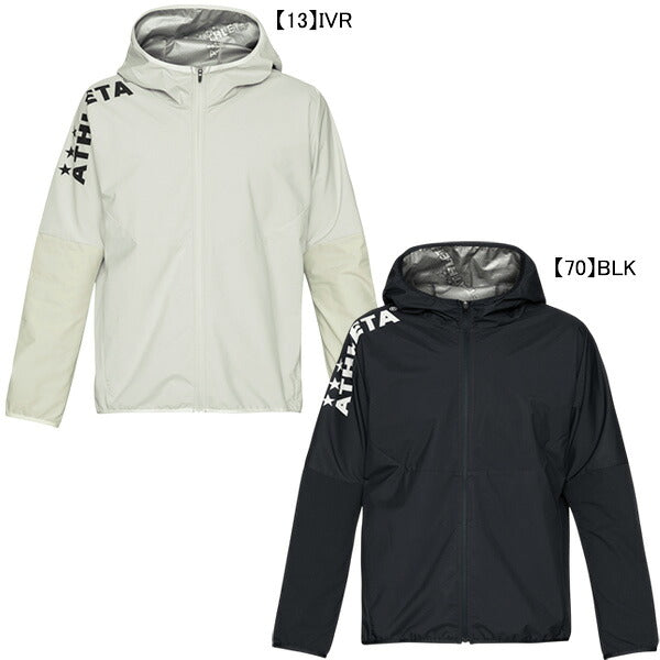 アスレタATHLETAウィンドウォームジャケット02446サッカーフットサル防風トレーニングパーカーメンズ