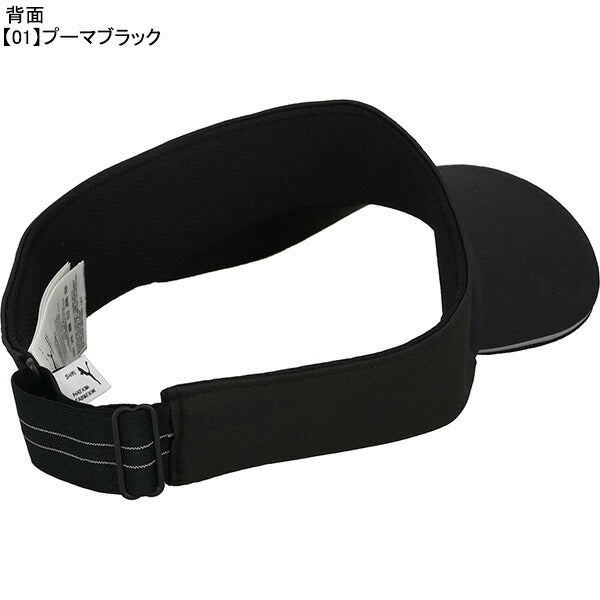 【ショップ限定エントリーでさらに+9倍】【ネコポス送料無料】プーマPUMAランニングバイザー026165サッカーフットサル帽子日除け熱中症対策フリーサイズ