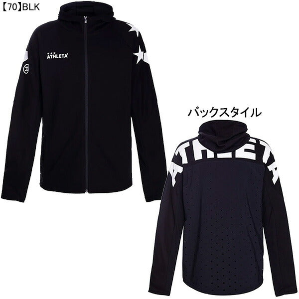 【ショップ限定エントリーでさらに+9倍】【送料無料】アスレタATHLETAジュニアJRライトスウェットZIPパーカー03347Jサッカーフットサルカジュアルフード子供用