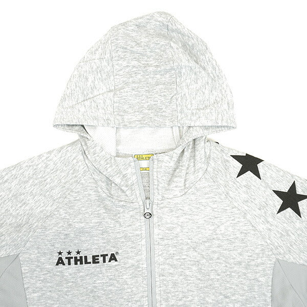 【ショップ限定エントリーでさらに+9倍】【送料無料】アスレタATHLETAジュニアJRライトスウェットZIPパーカー03347Jサッカーフットサルカジュアルフード子供用