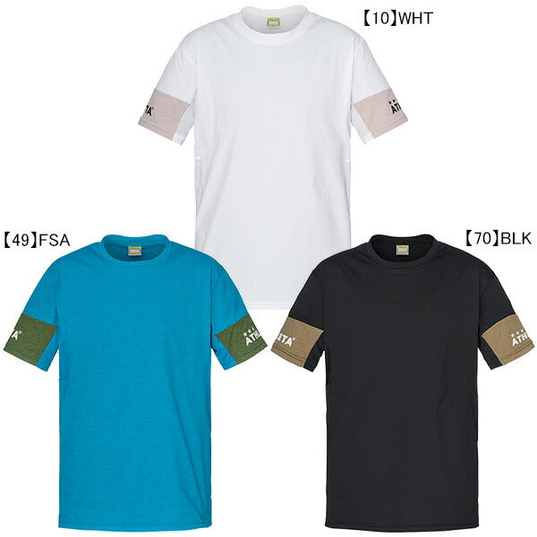 【ショップ限定エントリーでさらに+9倍】【ネコポス送料無料】アスレタATHLETAプラTシャツ03375サッカーフットサルプラクティスシャツ半袖練習着メンズ
