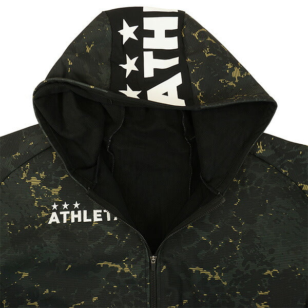 【ショップ限定エントリーでさらに+9倍】アスレタATHLETA防風スウェットZIPパーカー03389サッカーフットサルジップジャケットフードメンズ
