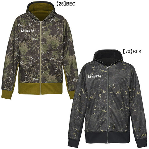 【ショップ限定エントリーでさらに+9倍】アスレタATHLETA防風スウェットZIPパーカー03389サッカーフットサルジップジャケットフードメンズ