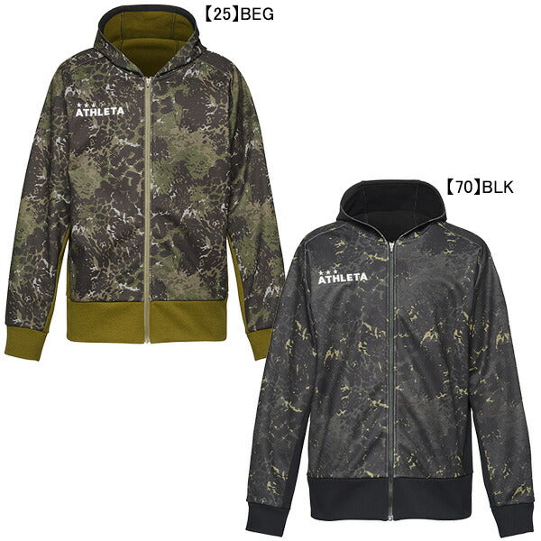 【ショップ限定エントリーでさらに+9倍】アスレタATHLETA防風スウェットZIPパーカー03389サッカーフットサルジップジャケットフードメンズ