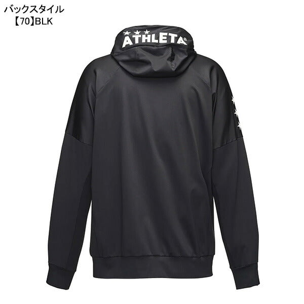 アスレタATHLETAプラクールZIPパーカー03393サッカーフットサルスウェットフードジップメンズ