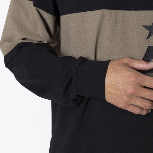 【ネコポス送料無料】アスレタATHLETAパネル切替クルーシャツ03401サッカーフットサルプラクティスシャツ長袖練習着メンズ