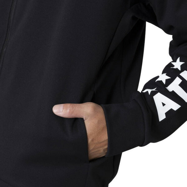 アスレタATHLETA裏起毛スウェットZIPパーカー03402サッカーフットサルカジュアルフードジップメンズ