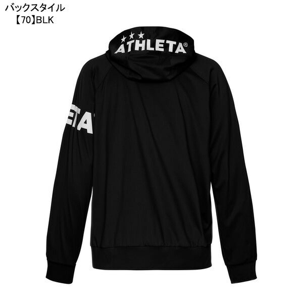 アスレタATHLETAプラクールZIPパーカー26s03406サッカーフットサルトレーニングパーカー接触冷感メンズ
