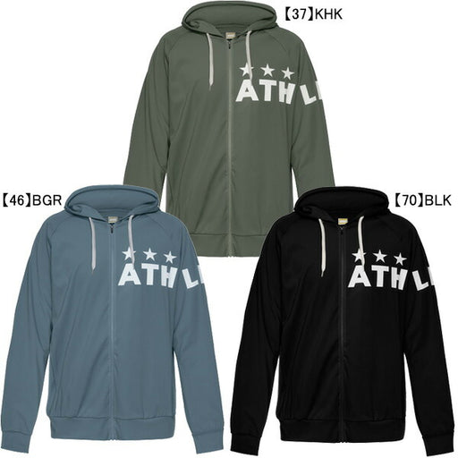 アスレタATHLETAプラクールZIPパーカー26s03406サッカーフットサルトレーニングパーカー接触冷感メンズ