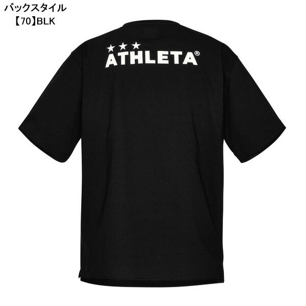 【ネコポス送料無料】アスレタATHLETAドライフェザープラTシャツ26s03415サッカーフットサルプラクティスシャツ半袖メンズ