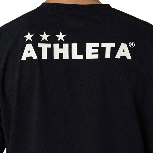 【ネコポス送料無料】アスレタATHLETAドライフェザーカラーブロックプラシャツ26s03416サッカーフットサルプラクティスシャツ半袖メンズ