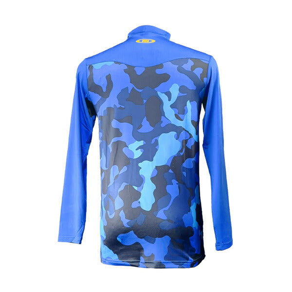 【ショップ限定エントリーでさらに+9倍】【ネコポス送料無料】アクティブームコンフォートインナーモックネック長袖野球アンダーシャツ長袖03BLブルー