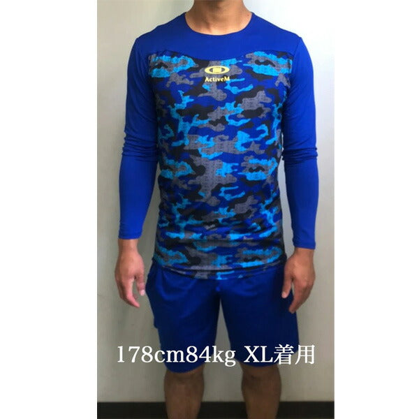 【ショップ限定エントリーでさらに+9倍】【ネコポス送料無料】アクティブームコンフォートインナーモックネック長袖野球アンダーシャツ長袖03RDレッド