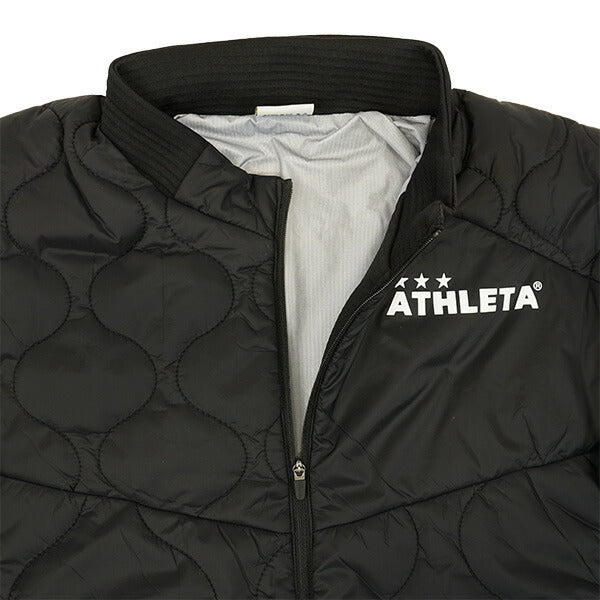 【ショップ限定エントリーでさらに+9倍】アスレタATHLETA中綿グリッド起毛パディングトレーニングジャケット04162サッカーフットサルブレーカージャケットメンズ