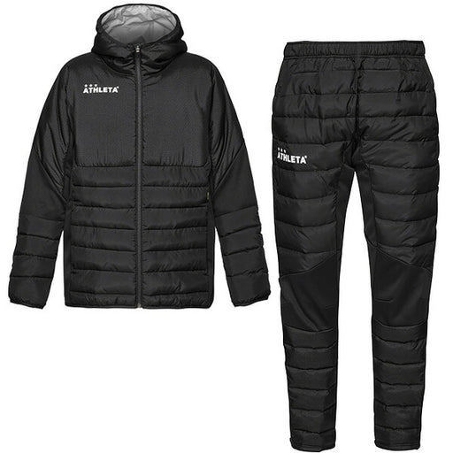 【上下セット】アスレタATHLETA中綿ウォーム上下04165N-04166Nサッカーフットサル防寒防風ブレーカージャケットパンツメンズ